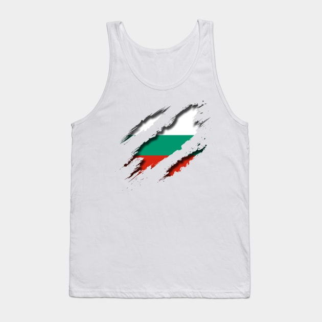 Bulgaria Shredding Tank Top by blackcheetah